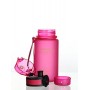 Бутылка для воды Colorful Frosted Розовая 350 мл
