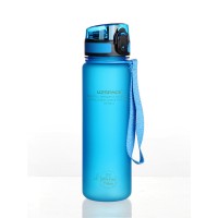 Бутылка для воды Colorful Frosted Голубая 500 мл