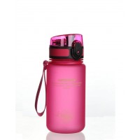 Бутылка для воды Colorful Frosted Розовая 350 мл