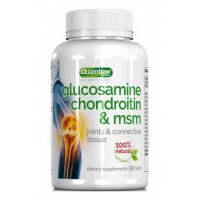 Quamtrax Nutrition Glucosamine Chondroitin & MSM 90 таблеток