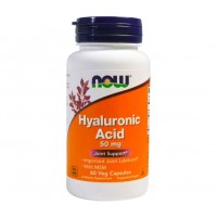 Now Foods Hyaluronic Acid 50 mg + MSM 60 капсул