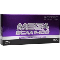 Scitec Nutrition MEGA BCAA 1400 120 капсул